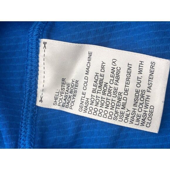 Adidas Women Zip Front Trefoil Striped Mesh Hoodie Size L - Picture 10 of 10